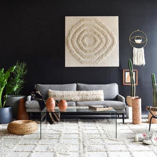 Linear Wool Lumbar Pillow